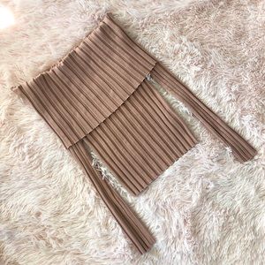 Off Shoulder Sweater